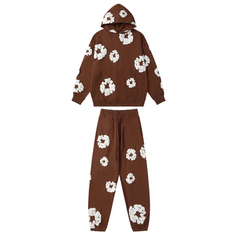 DENIM TEARS Felpa Flowers
