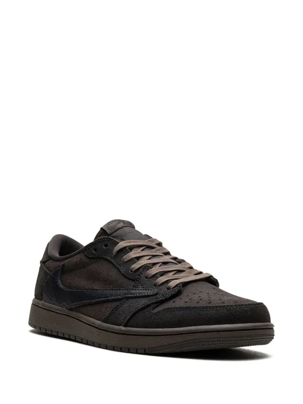 J 1 Low x Velvet Brown x Travis Scott