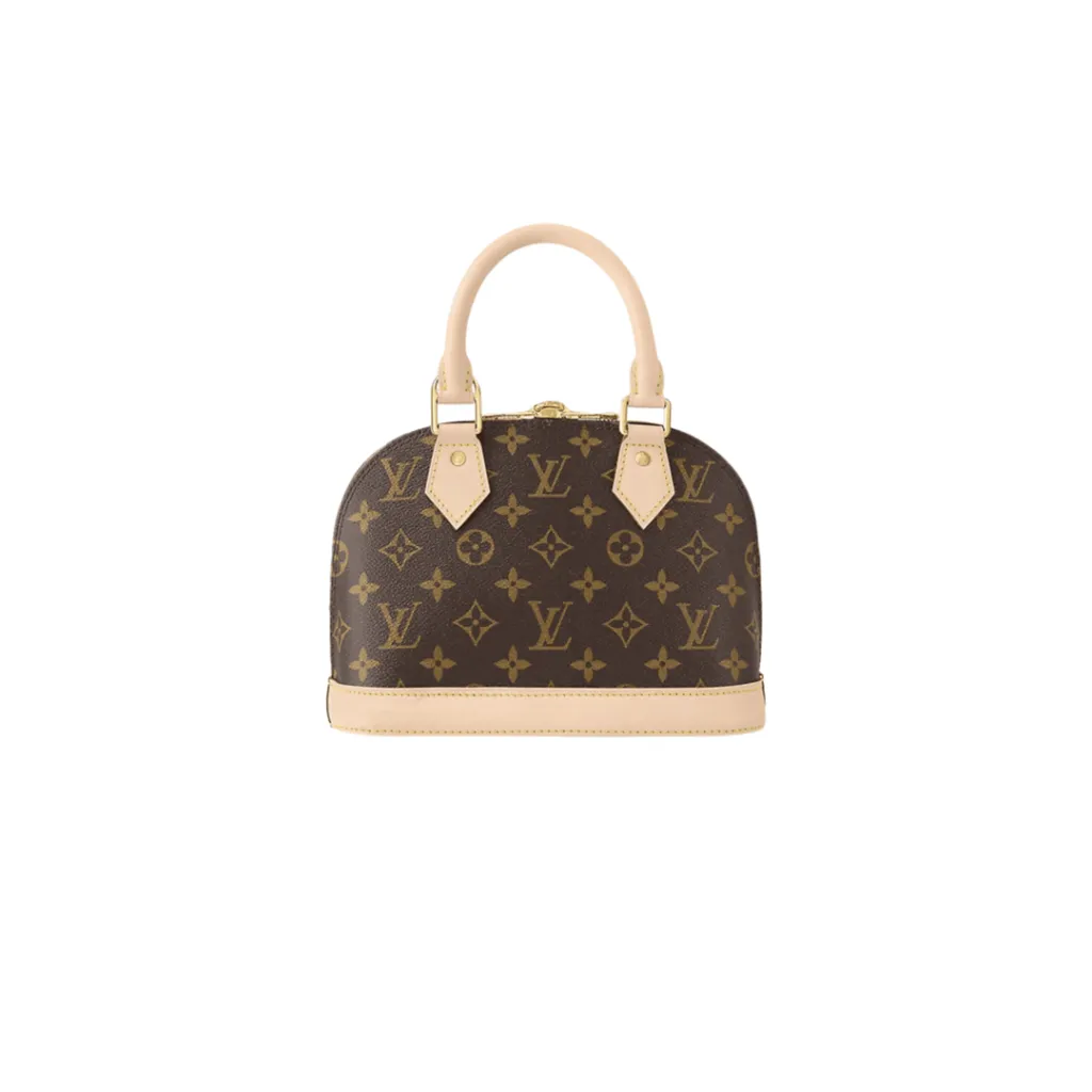LV BORSA ALMA BB MONOGRAM BEIGE