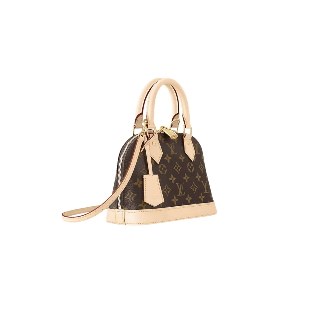 LV BORSA ALMA BB MONOGRAM BEIGE