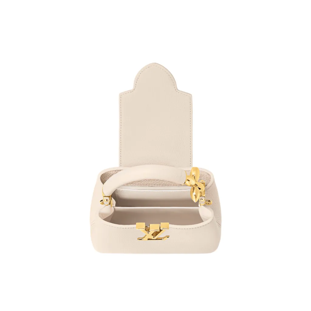 LV BORSA CAPUCINES MINI QUARZO