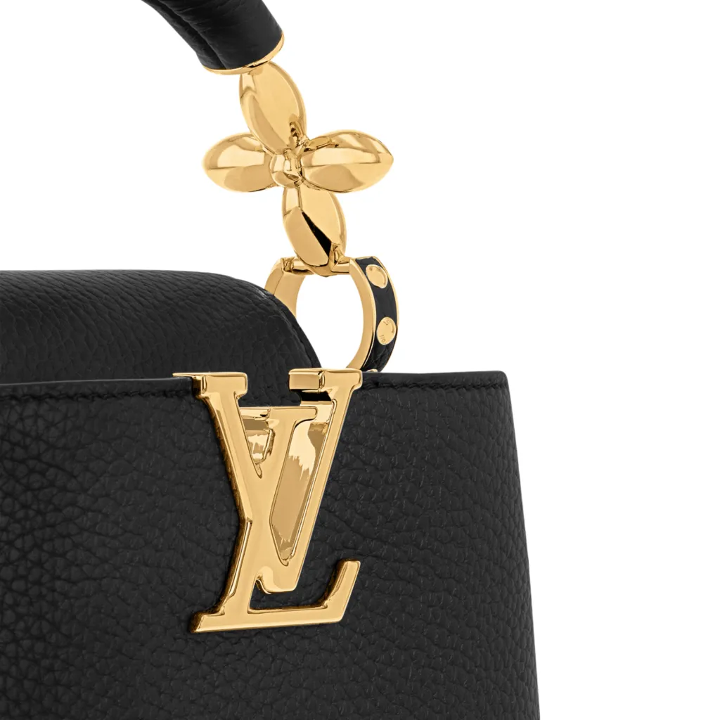 LV BORSA CAPUCINES MINI NERO