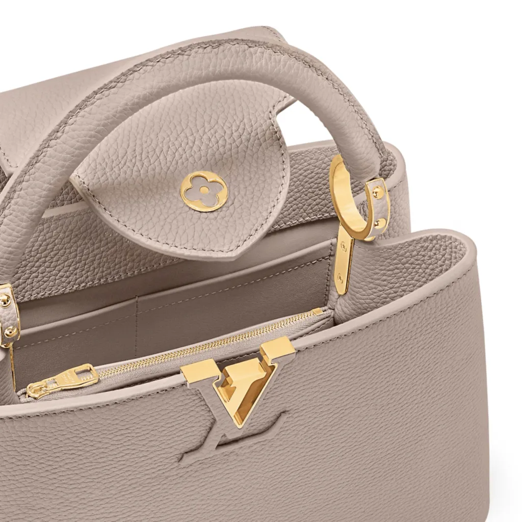 LV BORSA CAPUCINES MM GALET