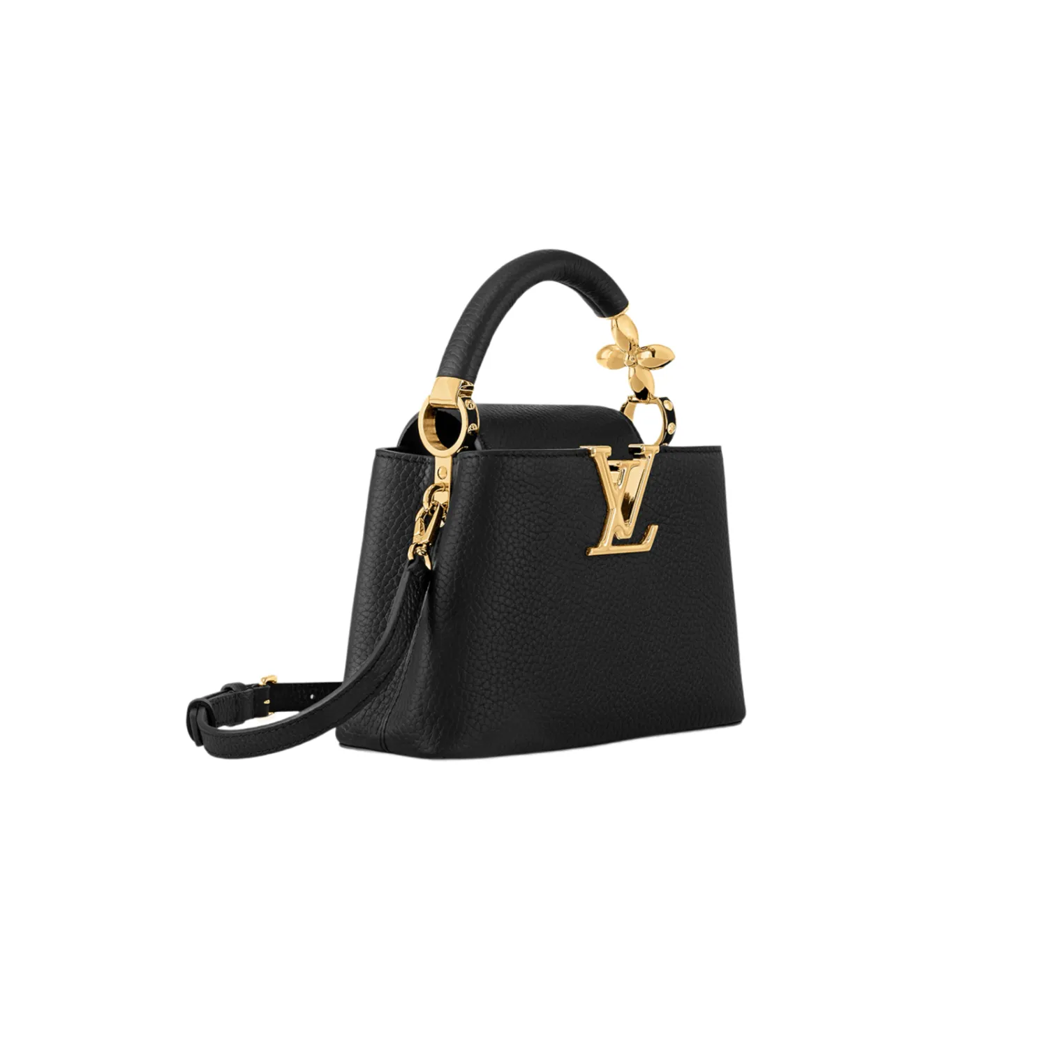 LV BORSA CAPUCINES MINI NERO