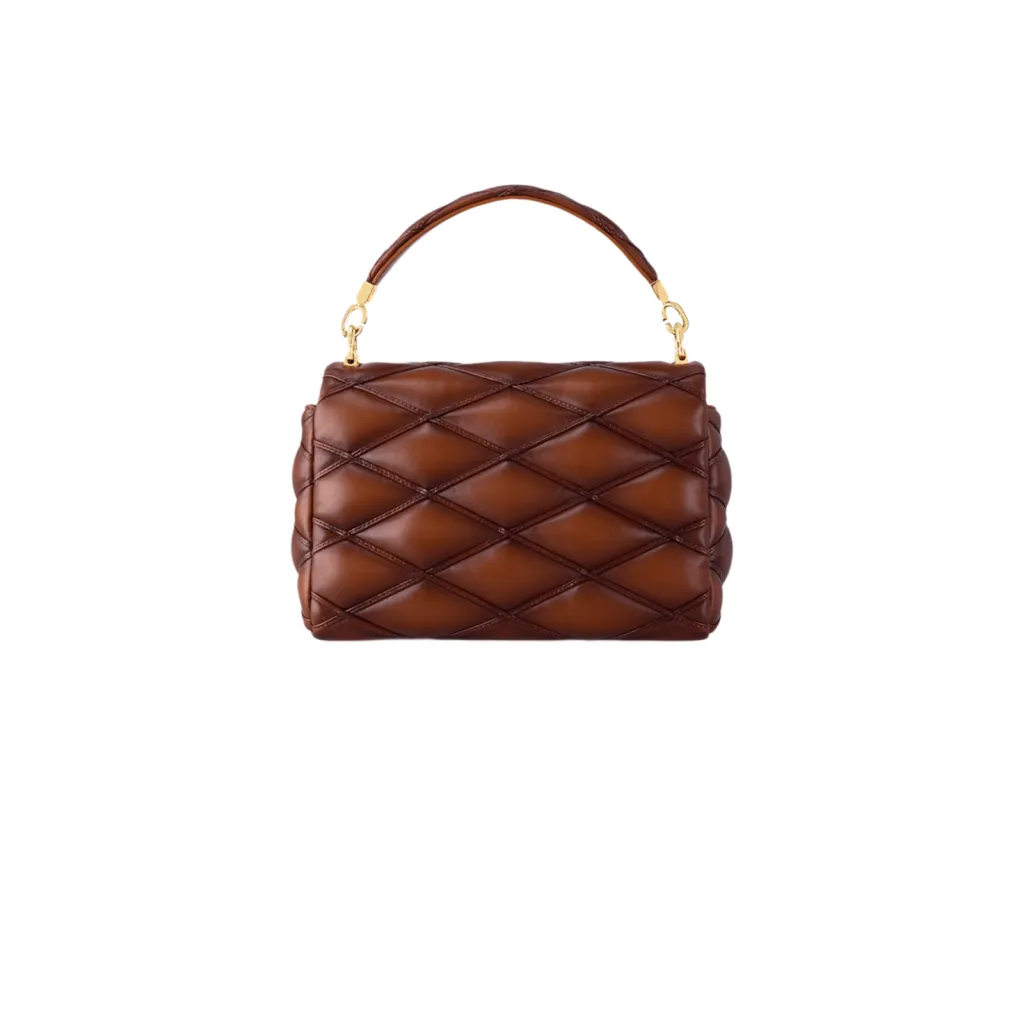 LV BORSA GO – 14 MM MARRONE FUMÉ