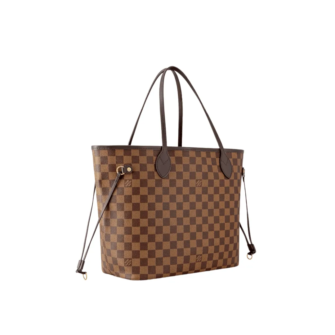 LV BORSA NEVERFULL MM TELA DAMIER ÉBÈNE ROSSO CILIEGIA