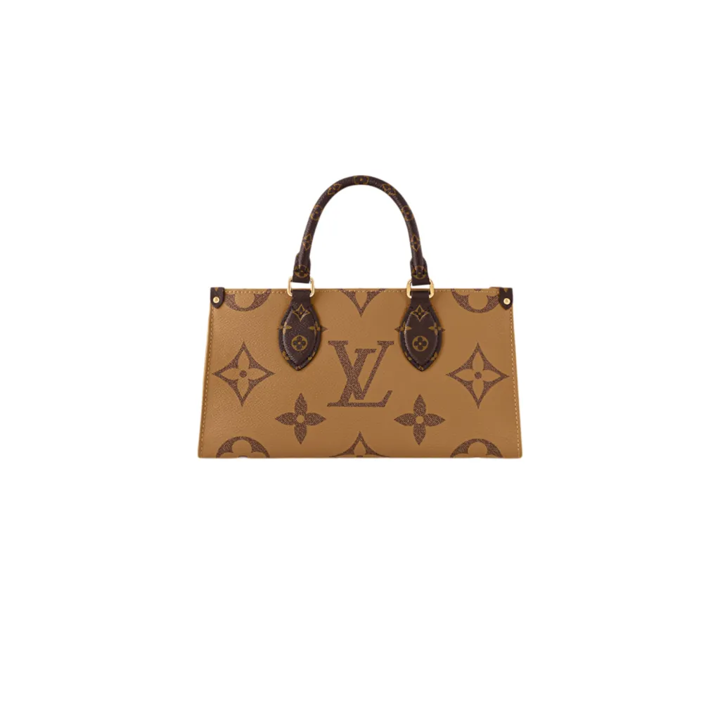 LV BORSA ON THE GO EAST WEST IN PELLE MONOGRAM EMPREINTE MONOGRAM REVERSE CANVAS