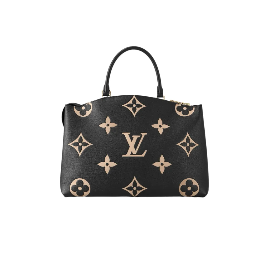 LV BORSA TOTE GRAND PALAIS PELLE EMPREINTE MONOGRAM BICOLOR