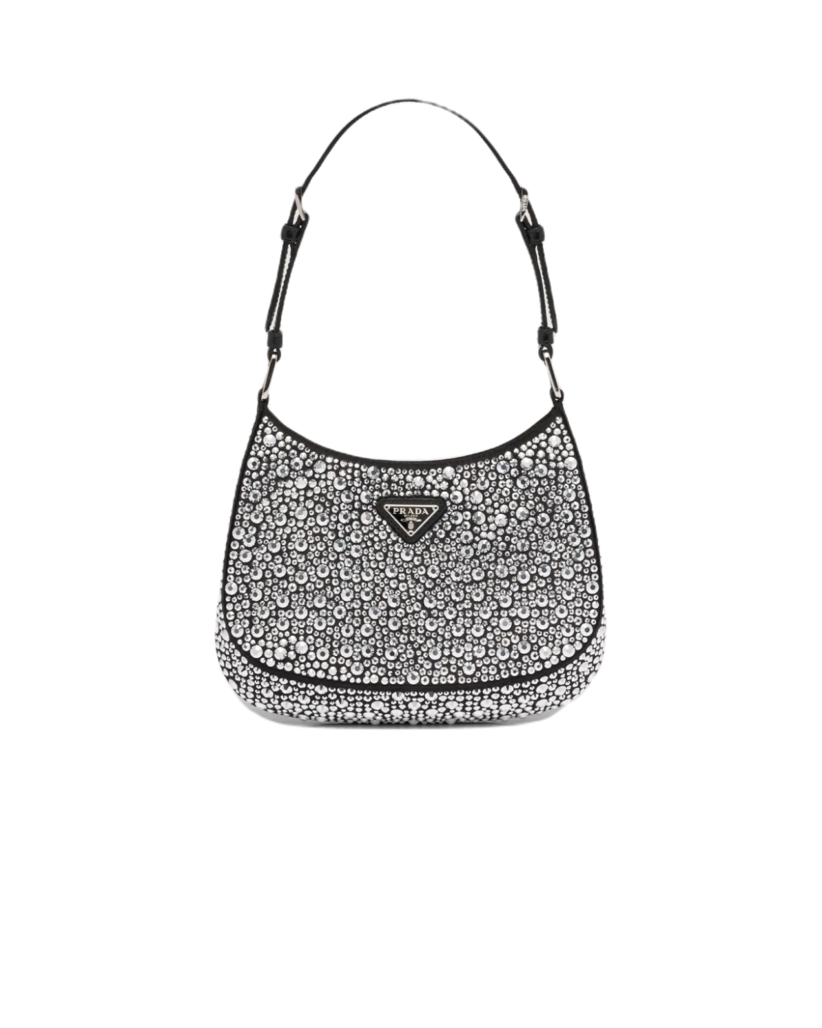 PRADA BORSA SATIN CRYSTAL