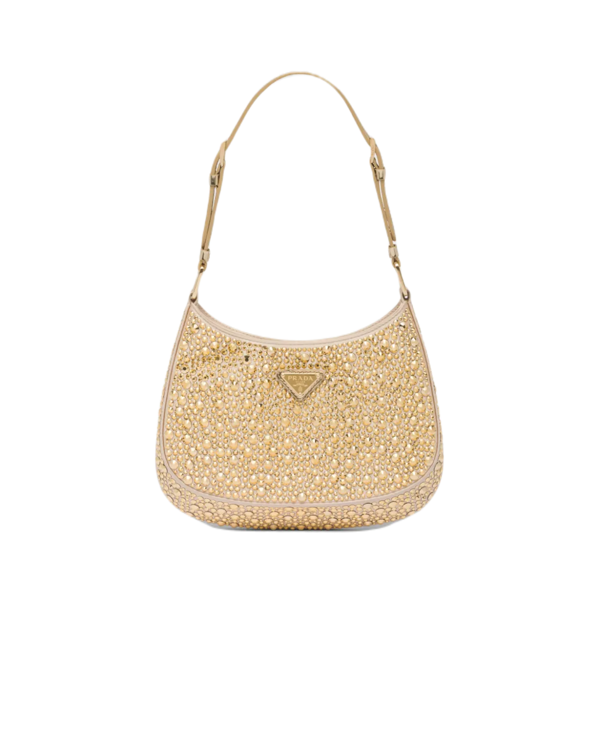 PRADA BORSA SATIN CRYSTAL