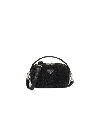 PRADA BORSA CRYSTAL MINI