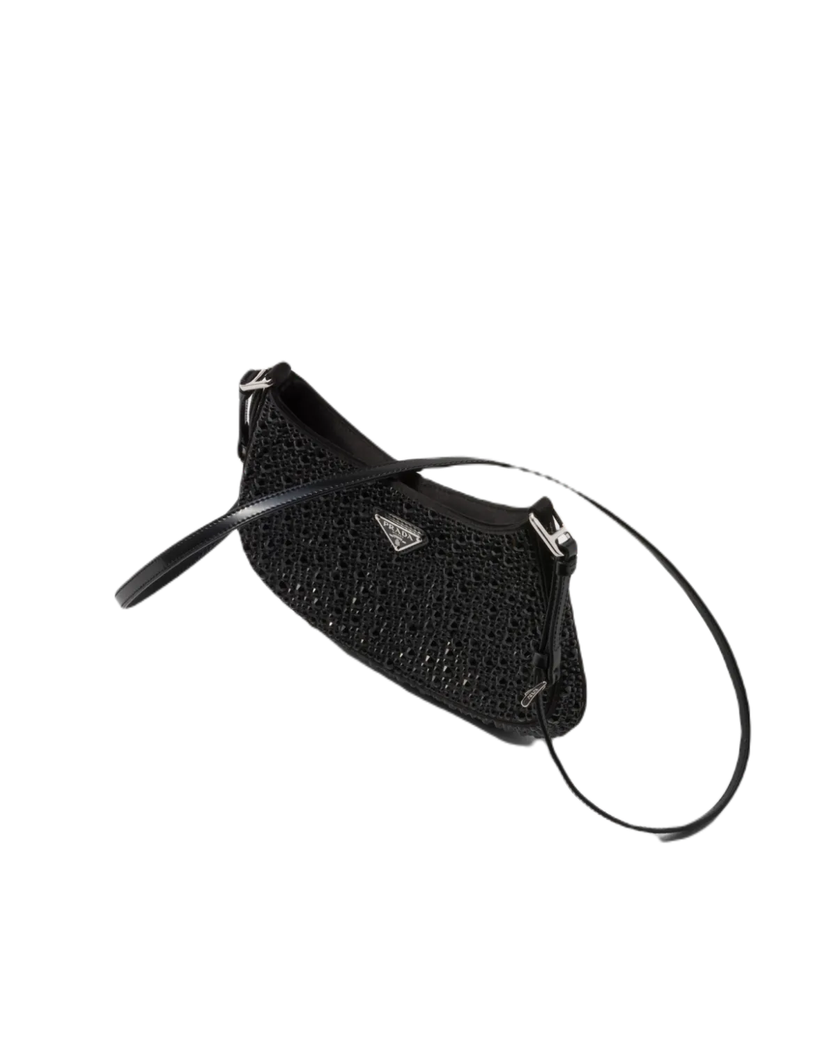 PRADA BORSA SATIN CRYSTAL