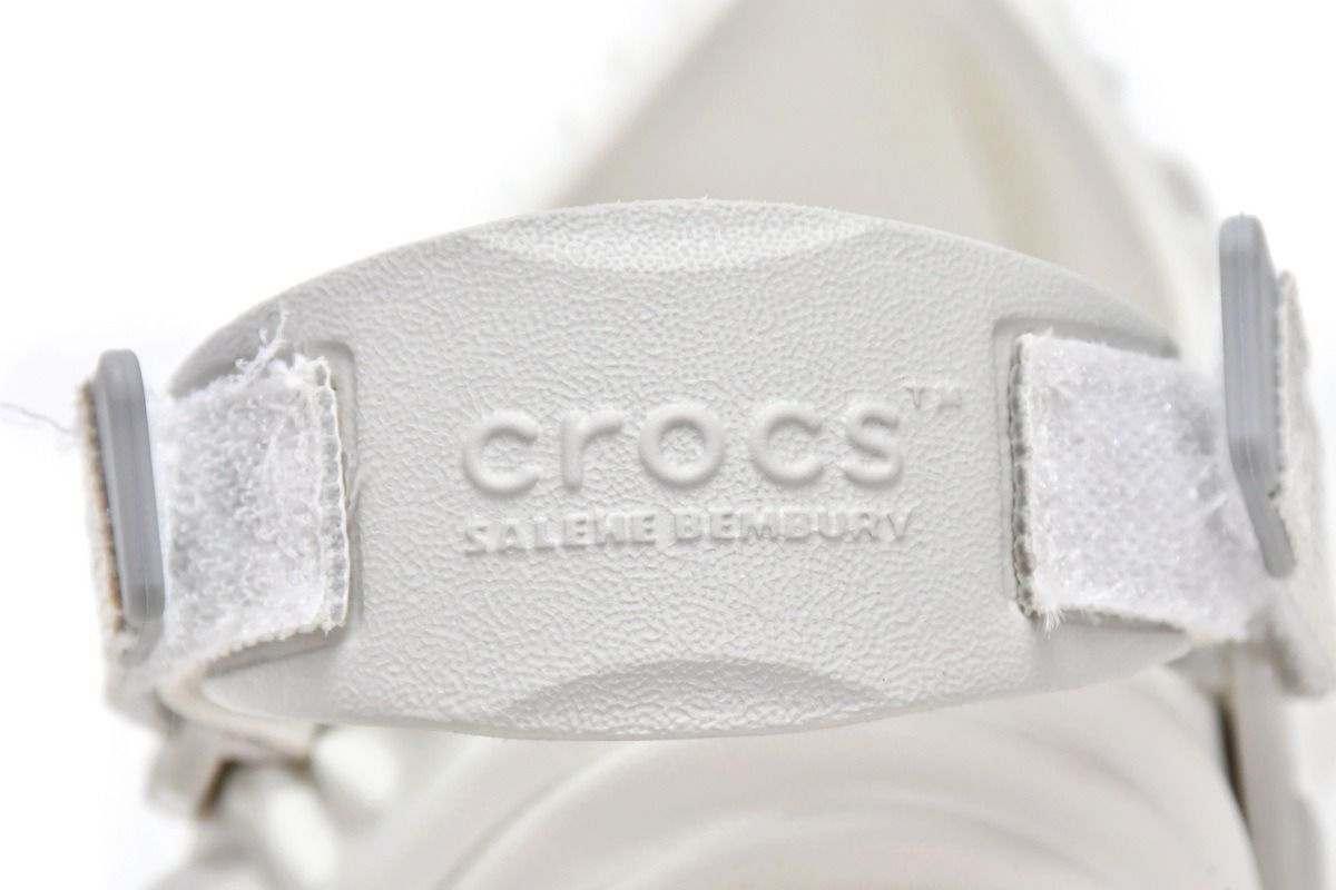 Slide Saleke Bembury x Crocs Pollex Pollex Clog Creamy White