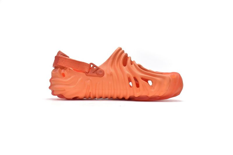 Slide Saleke Bembury x Crocs Pollex Clog Orange