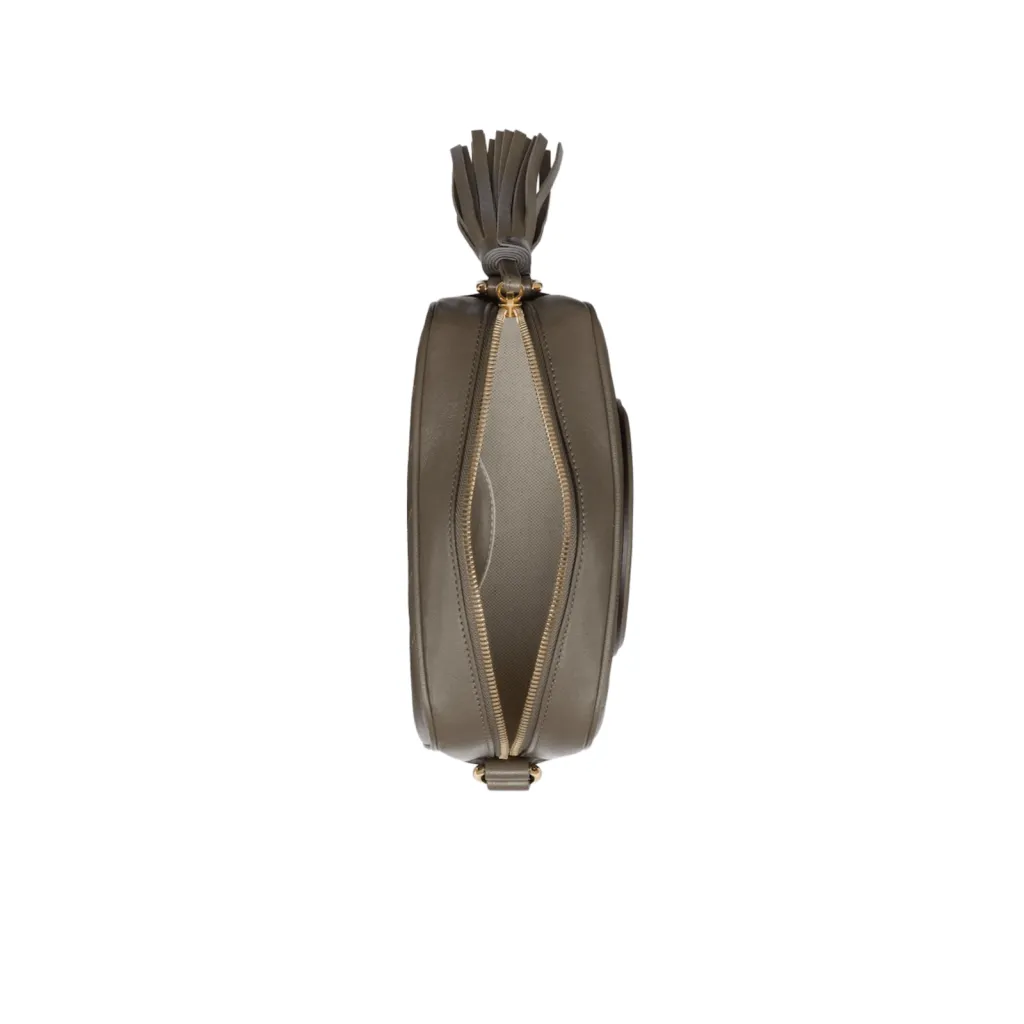 GG BORSA A SPALLA BLONDIE PICCOLA IN PELLE MARRONE