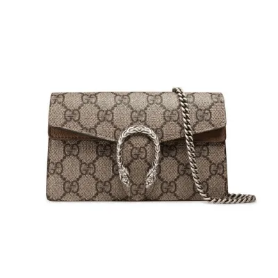 GG BORSA A SPALLA DIONYSUS SUPREME MICRO EBANO