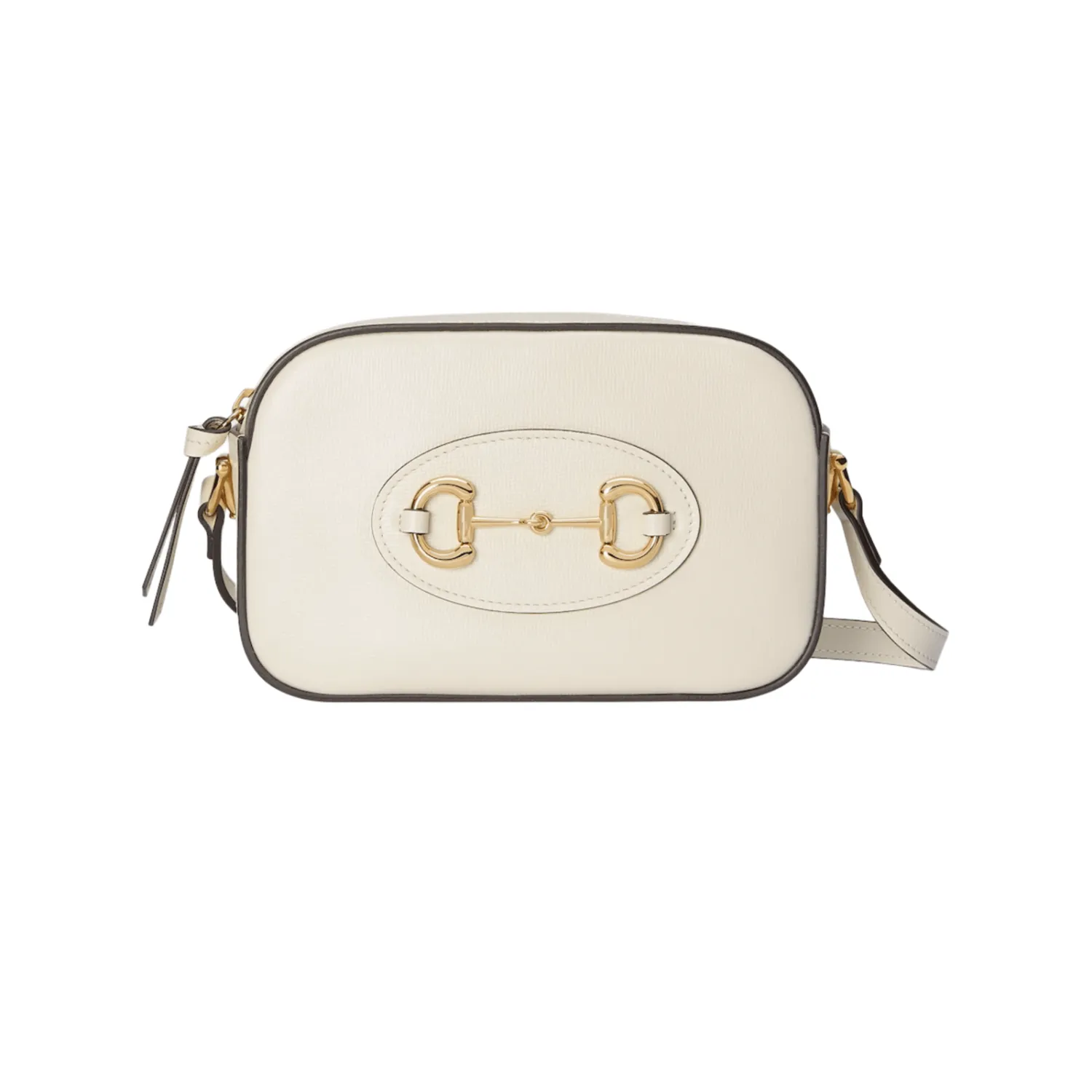 GG BORSA A SPALLA HORSEBIT 1955 MISURA PICCOLA SUPREME BIANCA