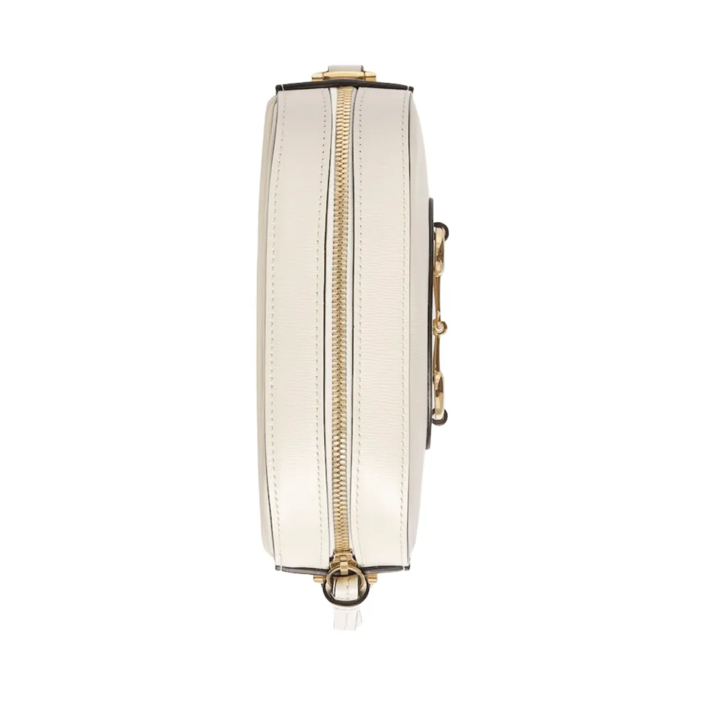 GG BORSA A SPALLA HORSEBIT 1955 MISURA PICCOLA SUPREME BIANCA