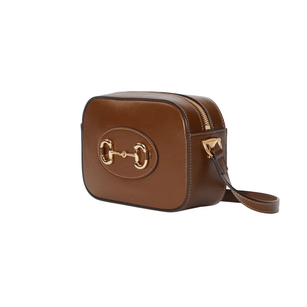 GG BORSA A SPALLA HORSEBIT 1955 MISURA PICCOLA SUPREME MARRONE