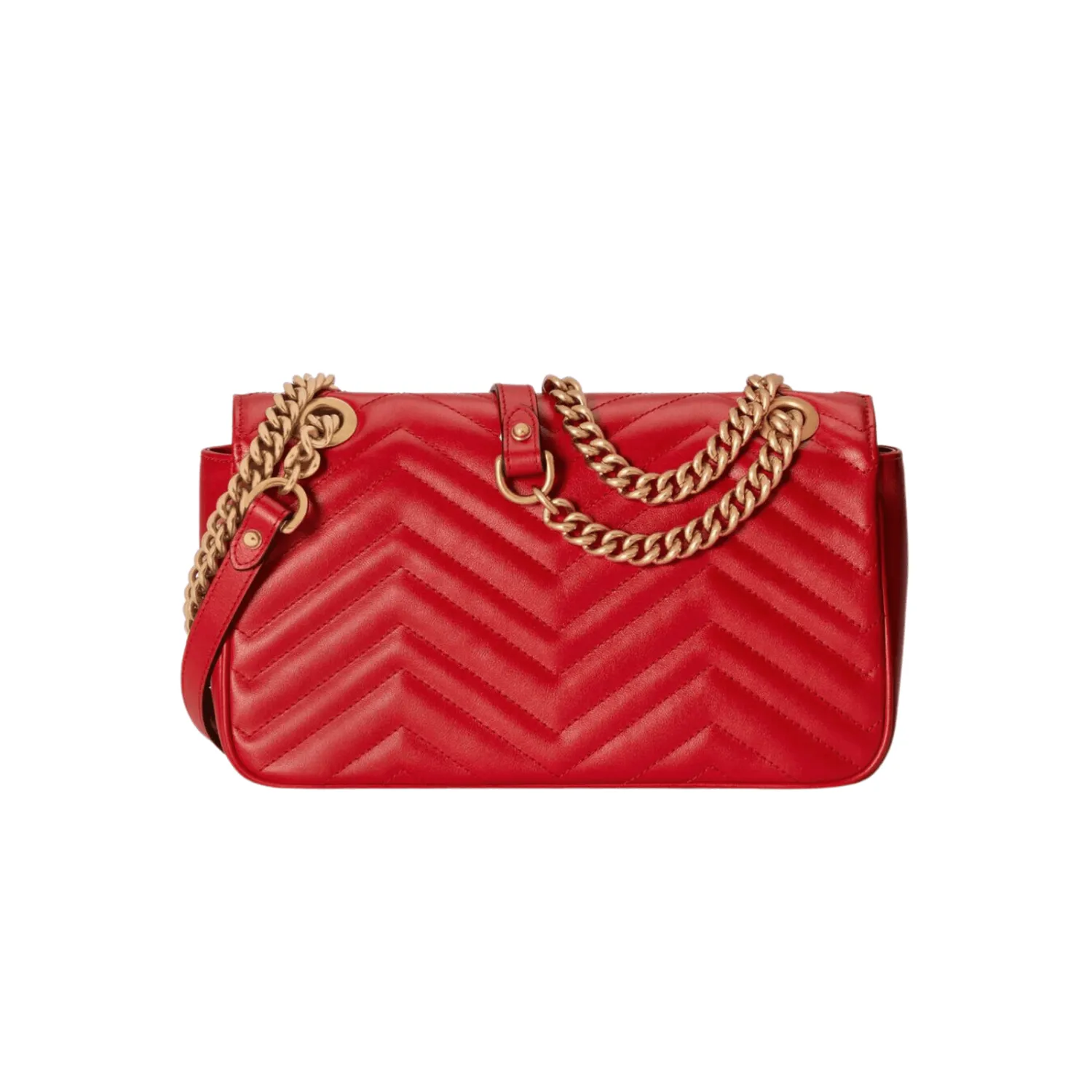 GG BORSA DONNA MARMONT PICCOLA ROSSO