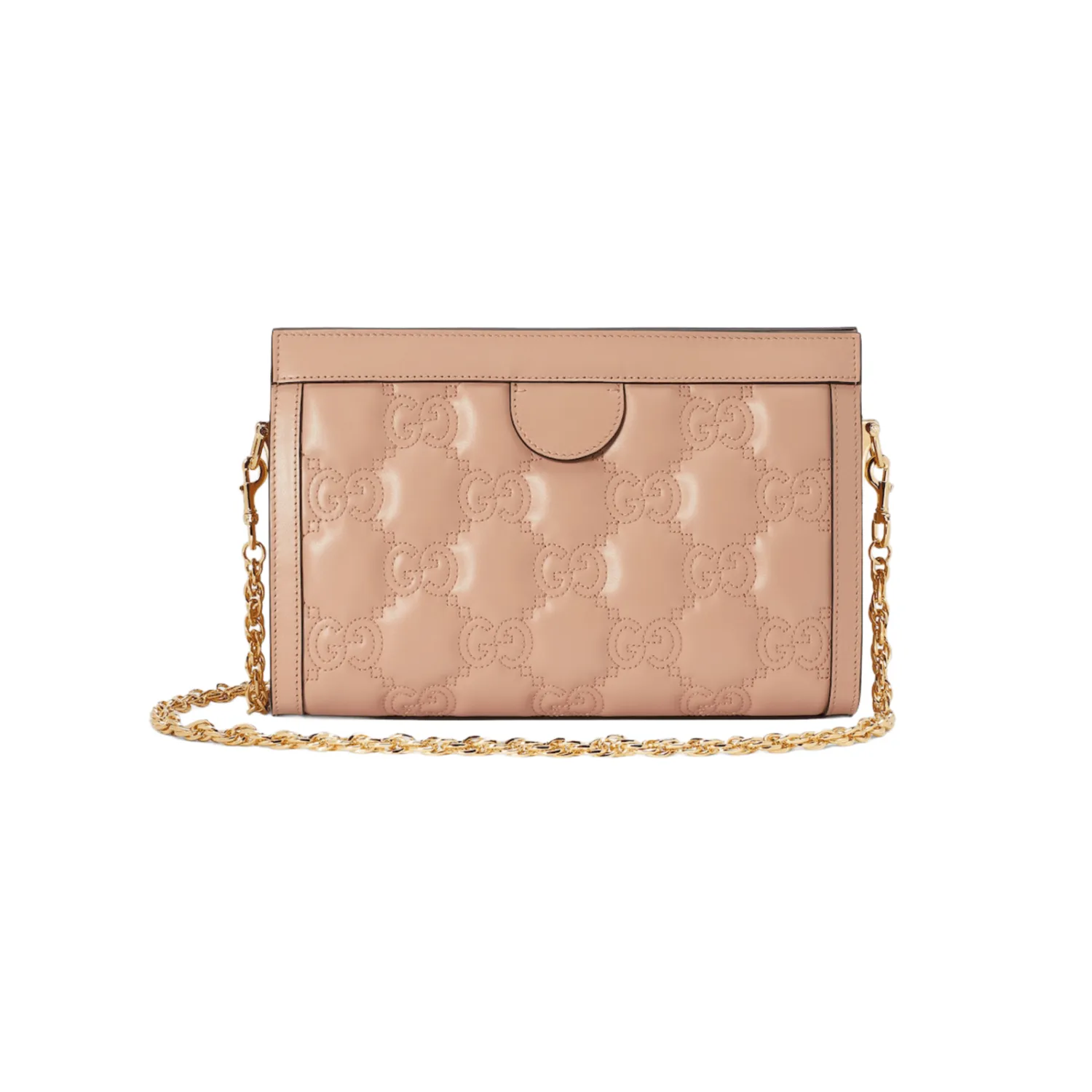 GG BORSA MATELASSÉ MISURA PICCOLA IN PELLE CIPRIA