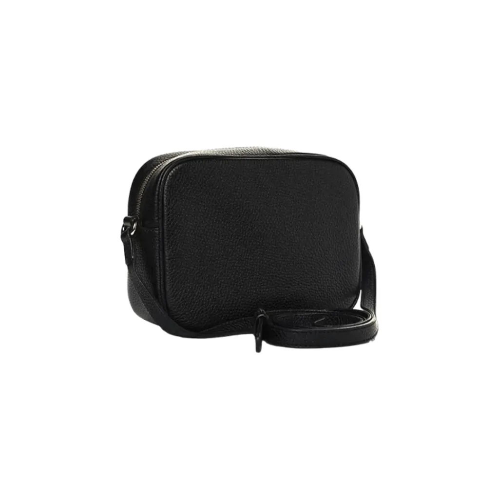 GG BORSA SOHO NERA IN PELLE MARTELLATA