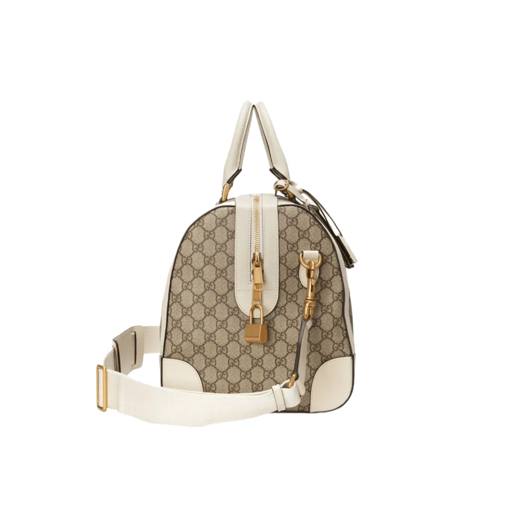 GG BORSONE SAVOY MEDIA SUPREME BIANCA BEIGE WEB BLU