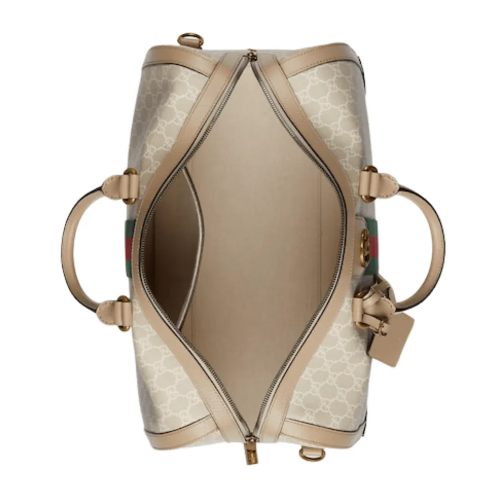 GG BORSONE SAVOY MEDIA SUPREME BIANCA BEIGE WEB VERDE