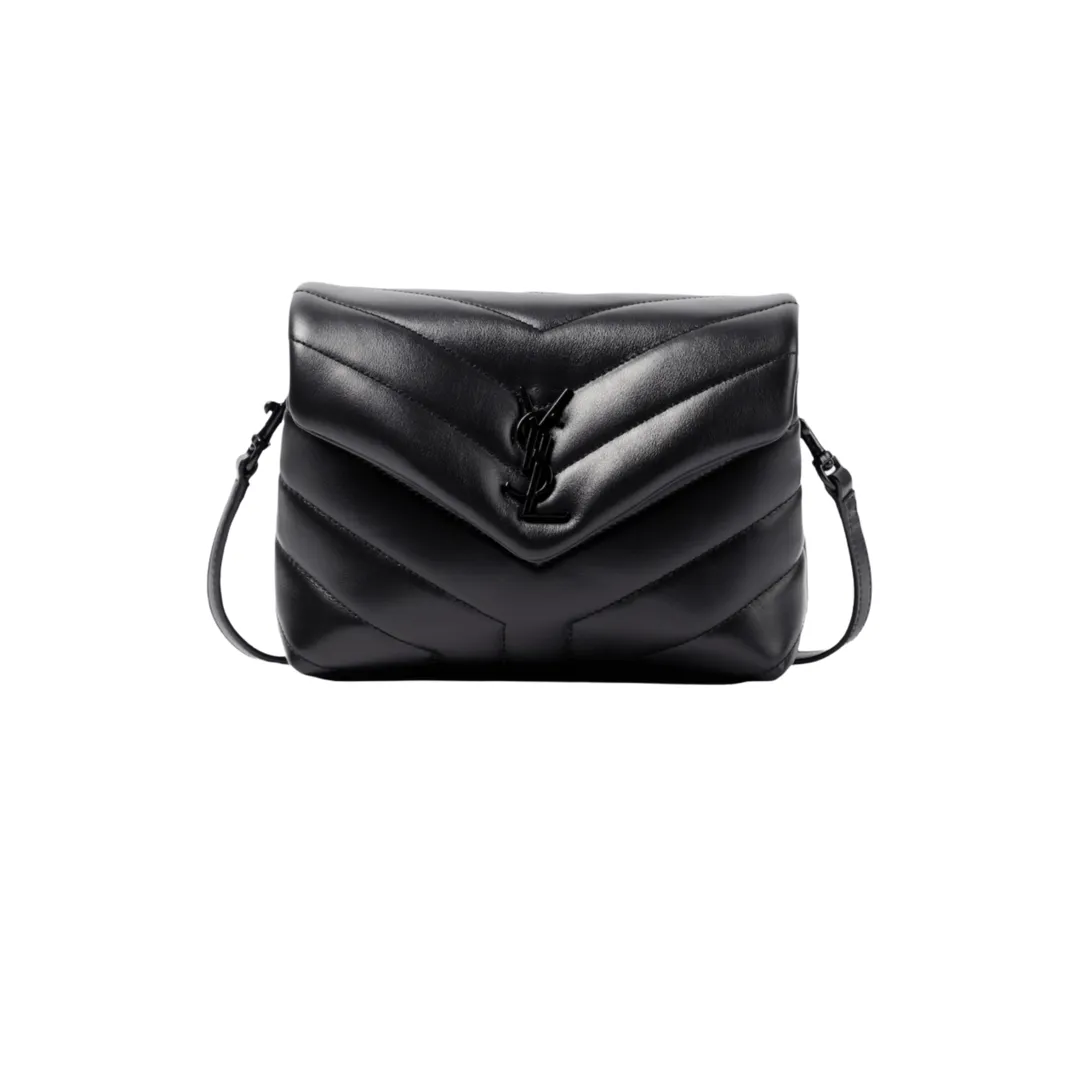 YSL BORSA A SPALLA LOULOU TOY IN PELLE