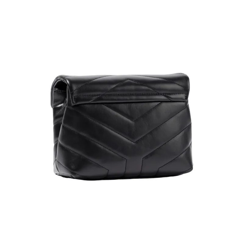 YSL BORSA A SPALLA LOULOU TOY IN PELLE