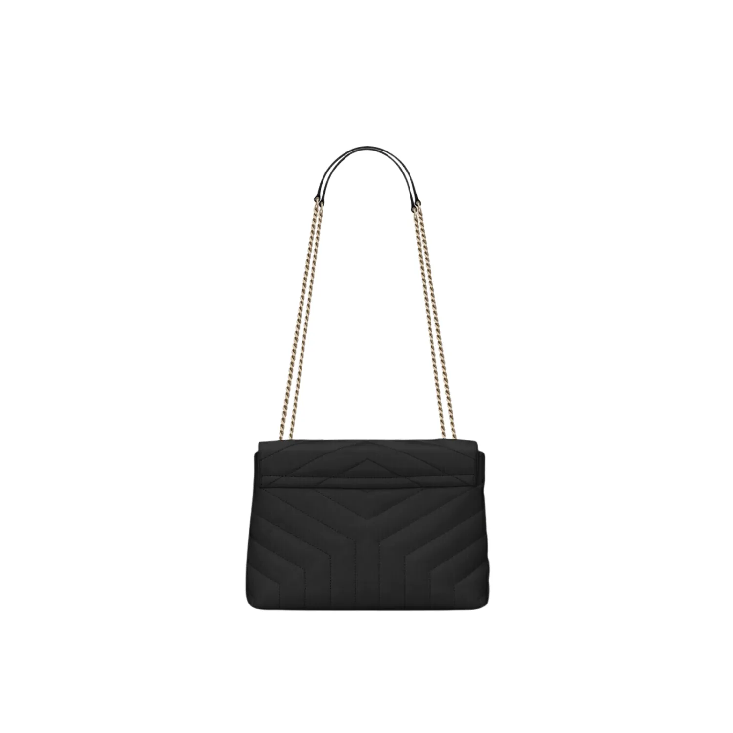 YSL BORSA LOULOU SMALL NERO ORO