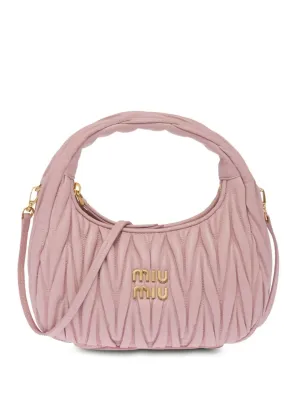 MIU MIU Borsa Hobo Ander In Nappa Matelassé