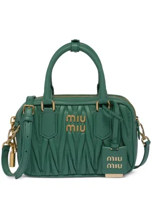 MIU MIU Borsa Arcadie In Nappa Matelassé