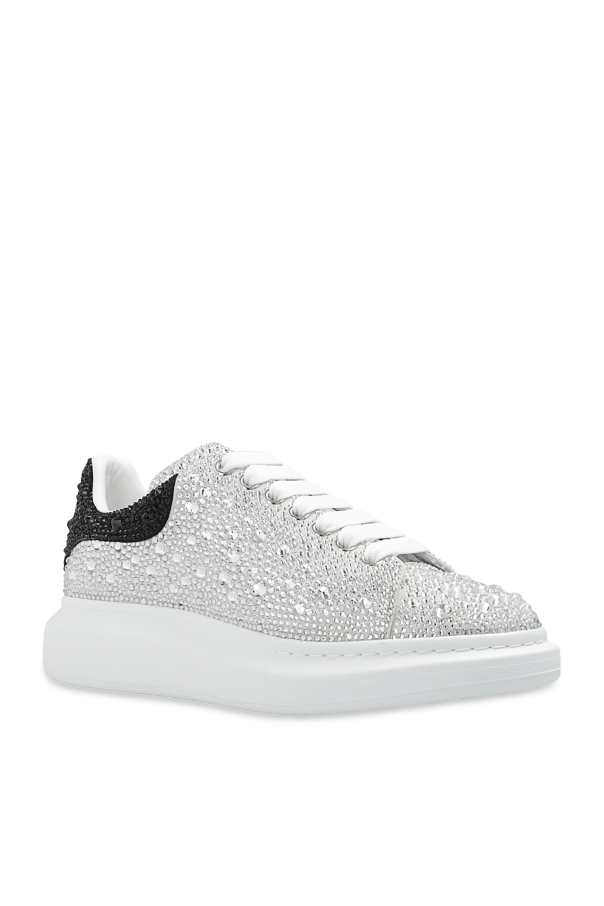 AMQ Sneaker white Crystal Embelòished