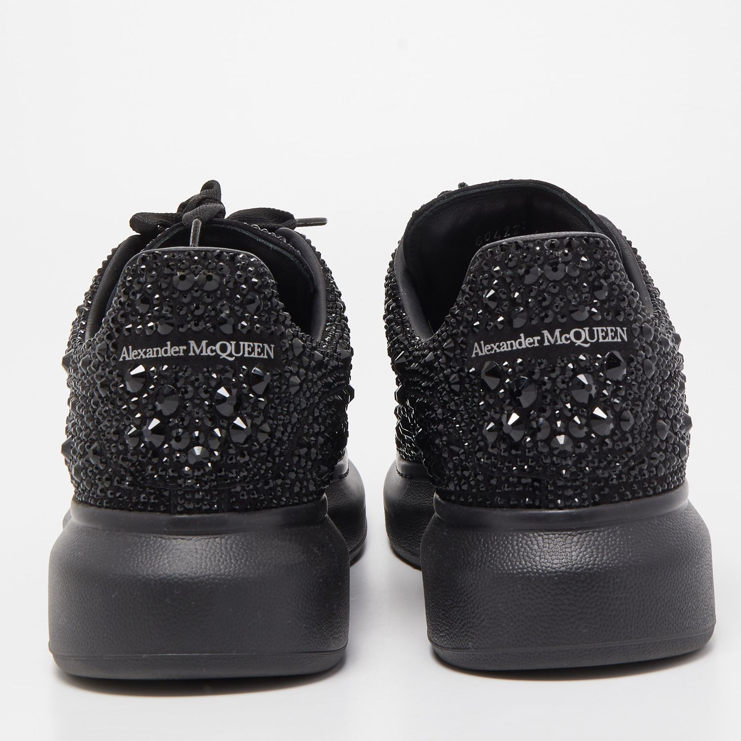 AMQ Sneaker Black Crystal Embelòished