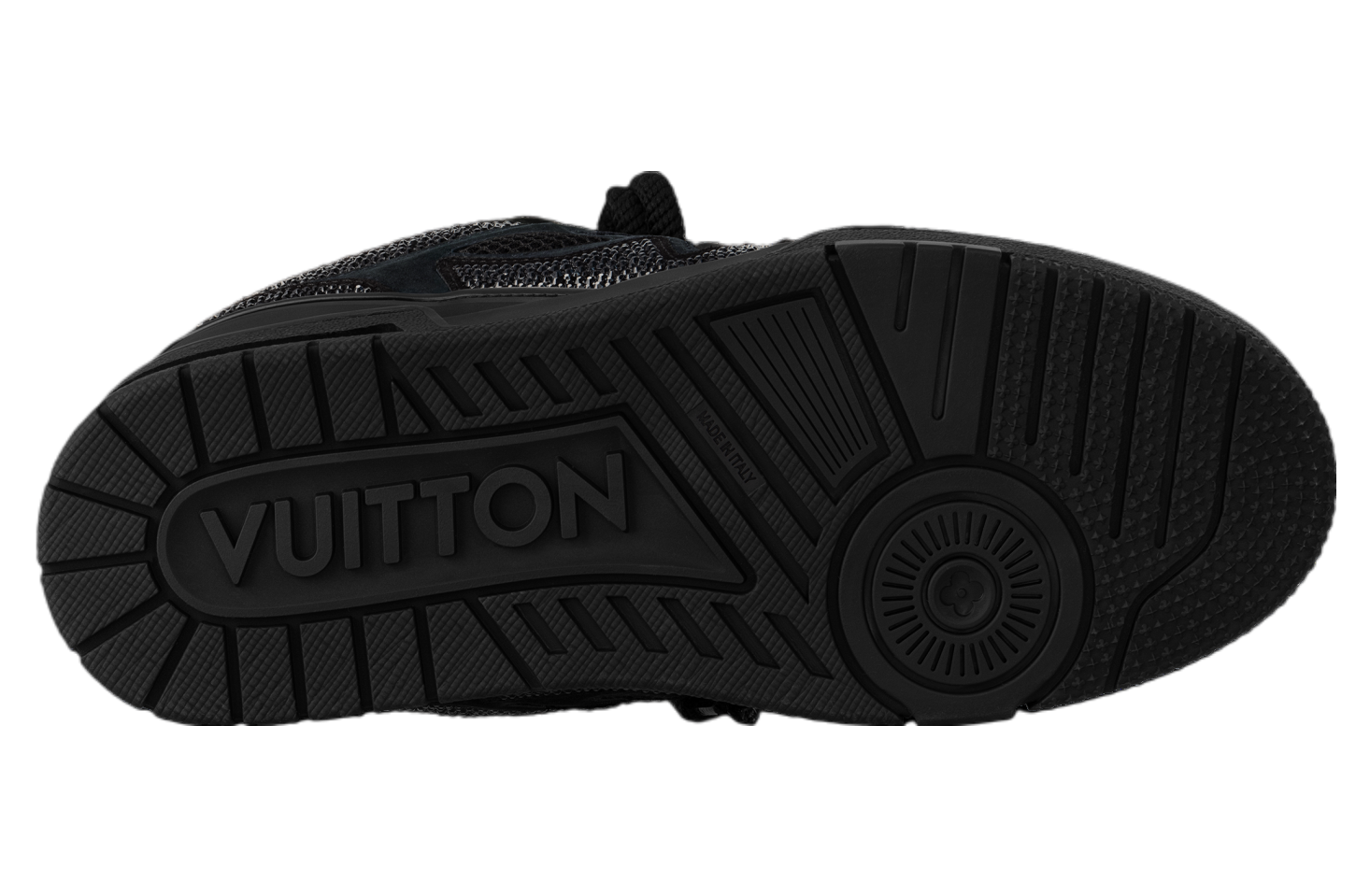 Skate Sneaker Total Black Crystal