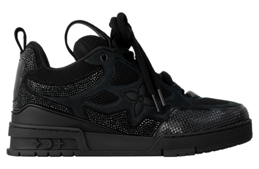 Skate Sneaker Total Black Crystal