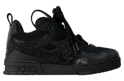 Skate Sneaker Total Black Crystal