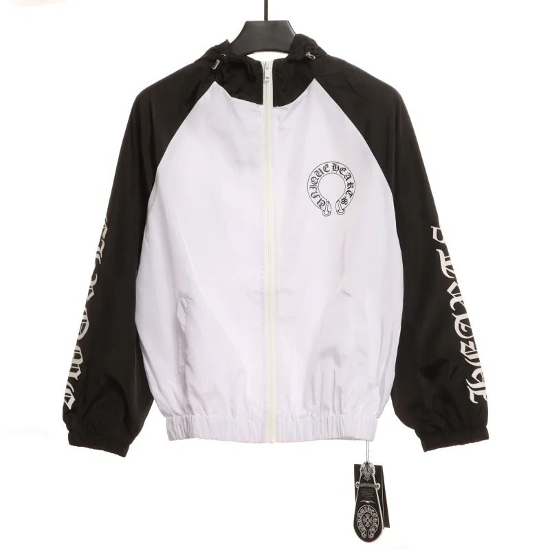 Giacca A Vento Chrome Hearts Horseshoe