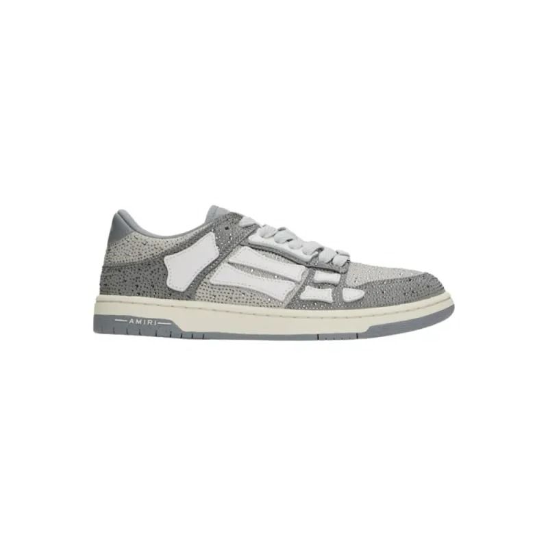 AMIRI Skel Bones Low Top x Maison MIHARA YASUHIRO Grey Diamond