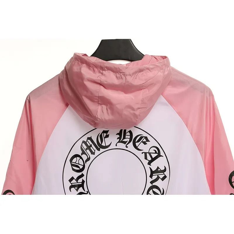 Giacca A Vento Chrome Hearts Horseshoe