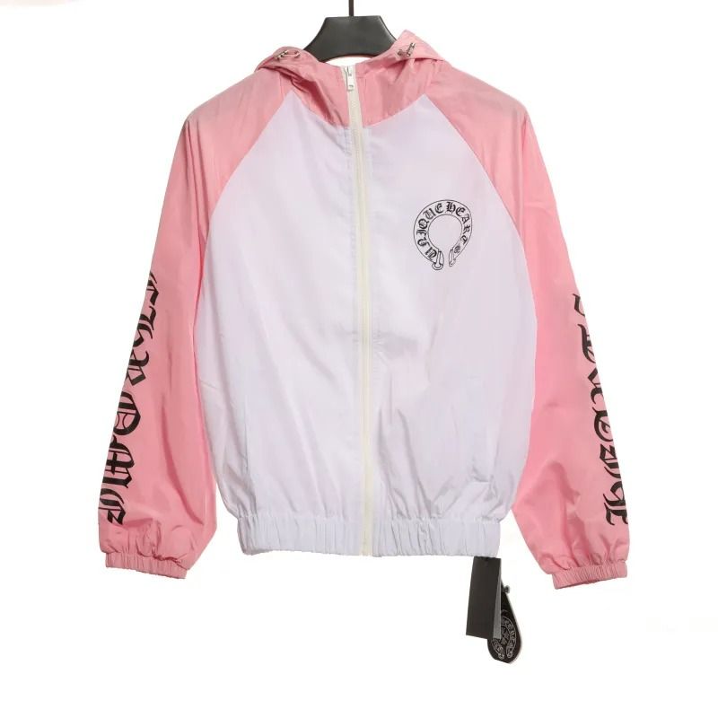 Giacca A Vento Chrome Hearts Horseshoe