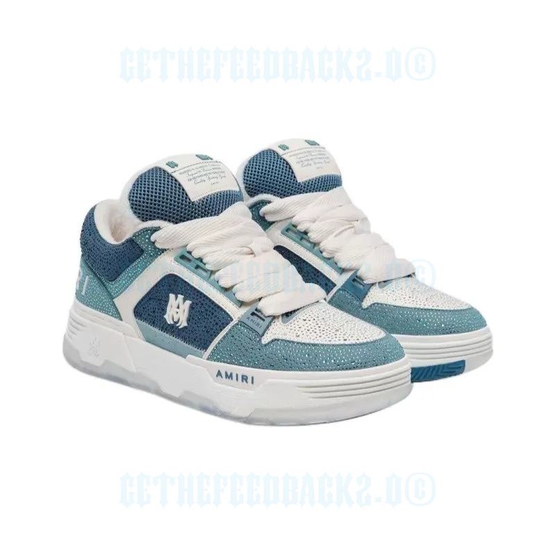 Amiri Crystal Ma-1 Dusty Blue