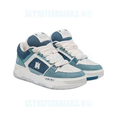 Amiri Crystal Ma-1 Dusty Blue