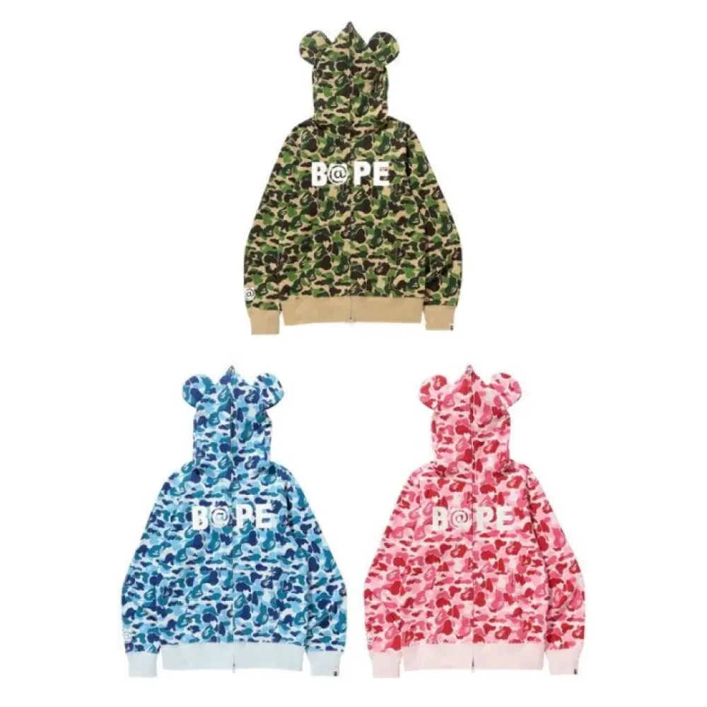Hoodie Bape x Bearbrick ABC
