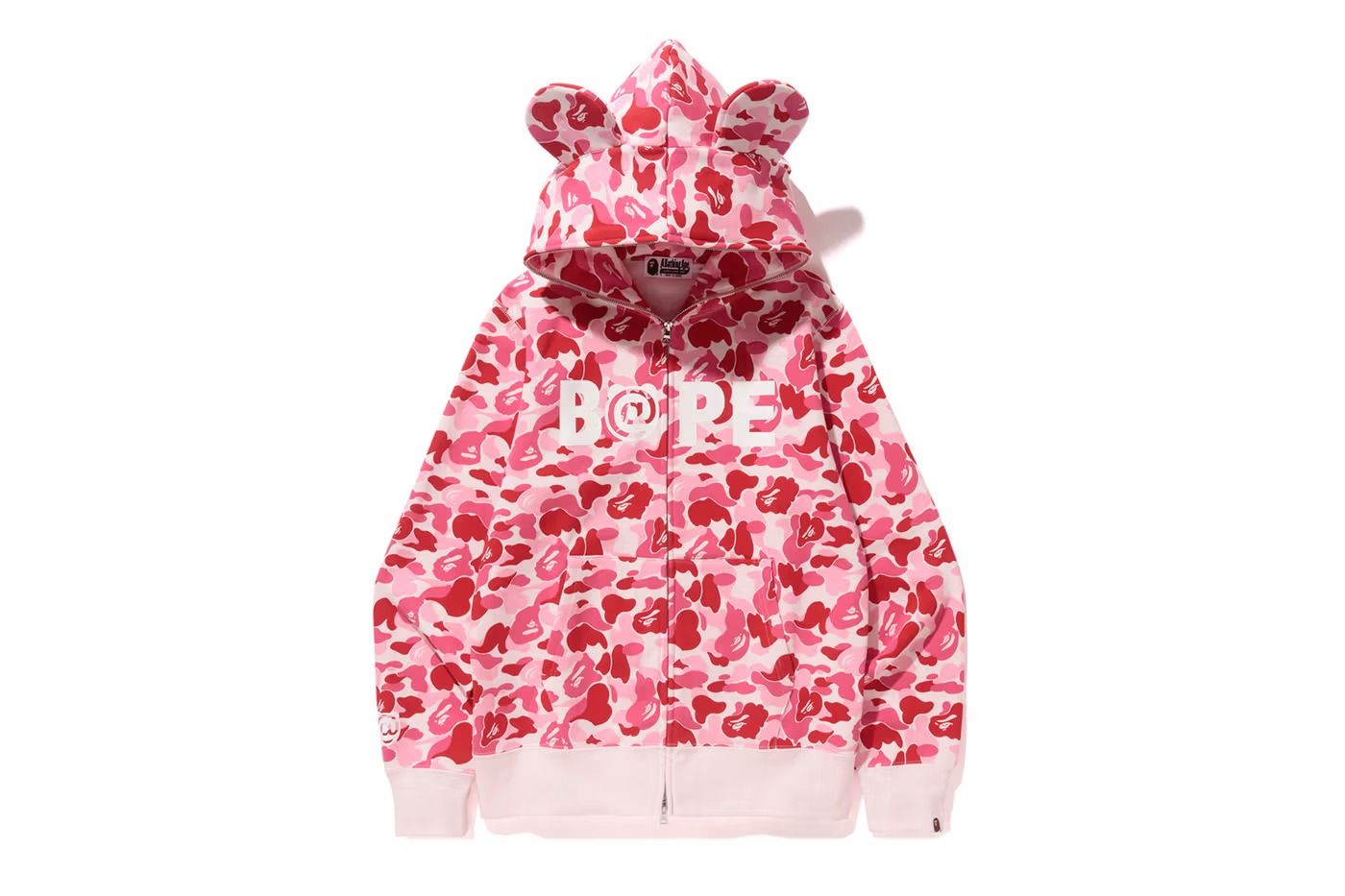 Hoodie Bape x Bearbrick ABC
