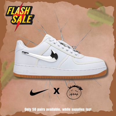 AF1 x Travis Scott /White
