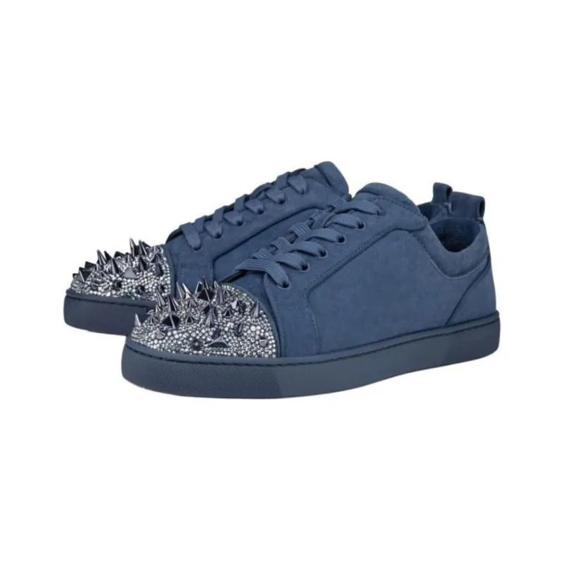 Loubotin Sneaker Low Louis Junior P Pik Pik Strass