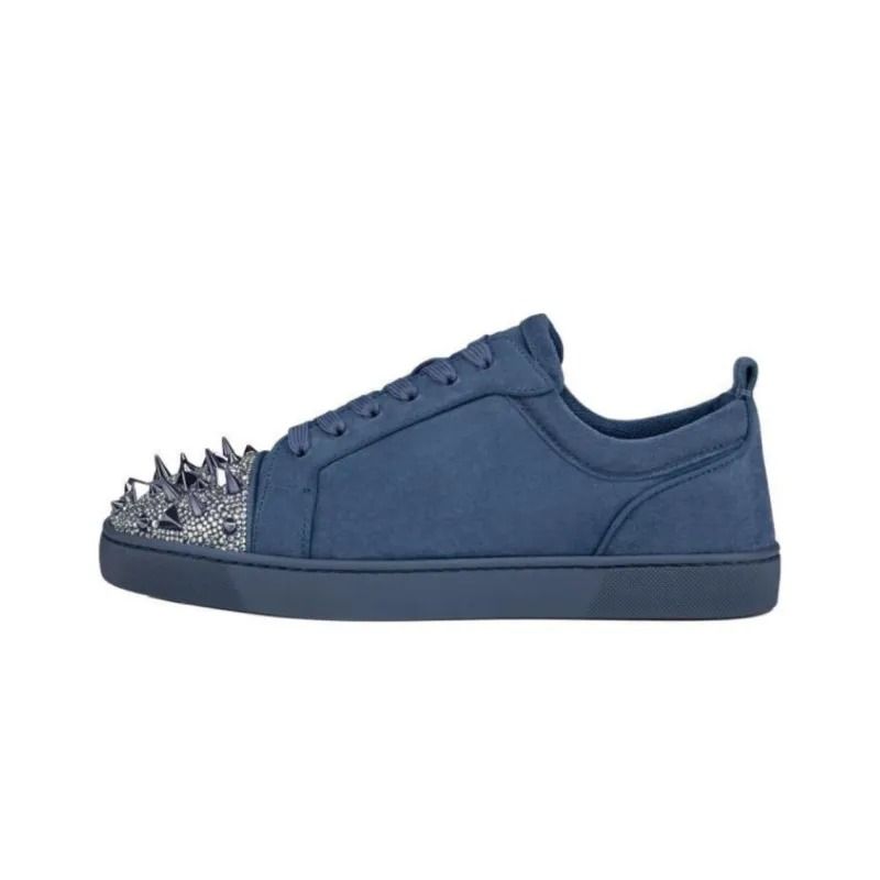 Loubotin Sneaker Low Louis Junior P Pik Pik Strass