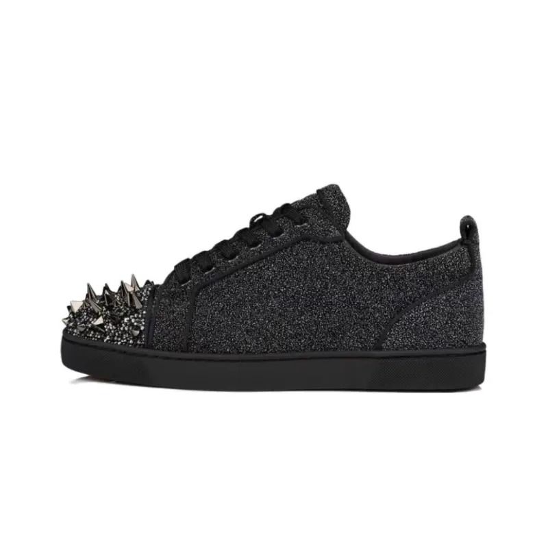 Loubotin Sneaker Low Louis Junior P Pik Pik Strass